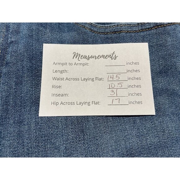 Lands End Jeans Size 10 Women’s Elastic Pull On Light Wash 5 Pocket - Picture 9 of 9